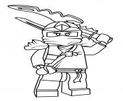 Printable Ninjago Jay coloring pages