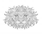 adult lion head 3