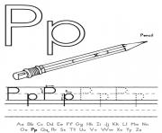 pencil free alphabet se293