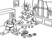 Printable fall down santa s for kids printabledc9c coloring pages