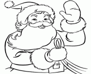 Printable highfive santa 22ec coloring pages