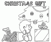 Printable printable s christmas gift kids85e5 coloring pages