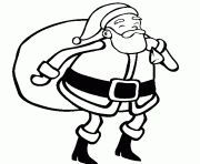 Printable santa christmas easy s printable16dec coloring pages