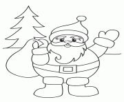 Printable santa christmas s printable for preschoolers3690 coloring pages