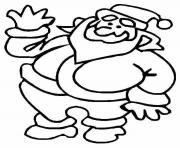 Printable kids santa  printablea74b coloring pages