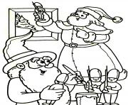 Printable prepared santa christmas s for kidsb368 coloring pages