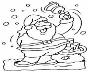 Printable santa s freea961 coloring pages