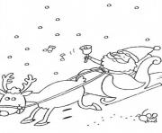 Printable christmas santa sb289 coloring pages