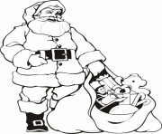 Printable teenager santa printable s christmas1108 coloring pages