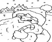 Printable free s christmas santa621c coloring pages