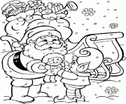 Printable santa printable s christmas7dc7 coloring pages