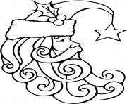 Printable santa free coloring christmas pages64bc coloring pages