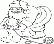 Printable mr santa printable s christmas086c coloring pages