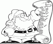 Printable santas lists christmas s for kids75c3 coloring pages