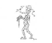 Printable halloween mummy printable s9beb coloring pages