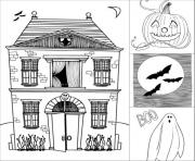 coloring pages free halloween to print out8908