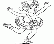 Printable ballerine halloween costume s printable kidsf484 coloring pages