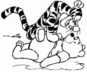 naughty tiger on pooh page6259