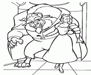 beast taking belle walk disney princess 90ad