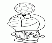 doraemon playing soccer s89b8