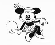 old times minnie disney s9313