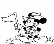 Printable mickey as jones disney de51 coloring pages