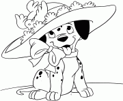 dalmatian with fancy hat 68b4