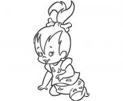 baby pebbles flintstones dd86