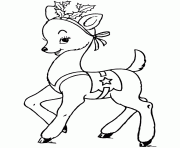 Printable cute s printable reindeer6271 coloring pages