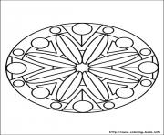 simple free mandalas 16