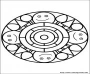 easy simple mandala 90