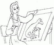 belle draws dino disney princess ea7e