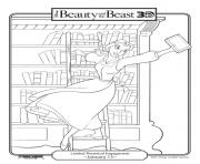 belle in library disney princess cca6