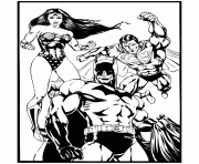 superhero batman superman and wonder woman