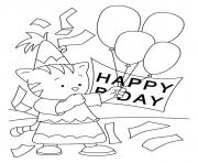 happy birthday  for kidsdd66 coloring pages
