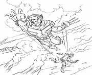 coloring pages for kids wolverine x men70af