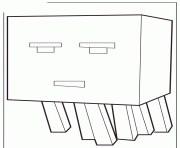 cartoon ghast from mine craft