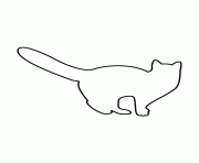 cat stencil 77