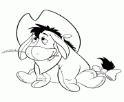 Eeyore as a cowboy disney halloween