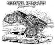 grave digger monster truck racing