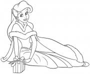 princess ariel human christmas