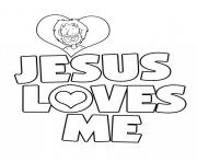 jesus loves me