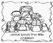 jesus loves the little children