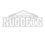 denver nuggets logo nba sport