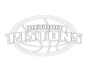 detroit pistons logo nba sport