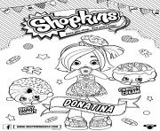 shopkins season 6 Doll Chef Club Donatina