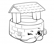 Printable Wishing Well shopkins season 5 coloring pages