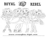 Ever After High raoyal rebel