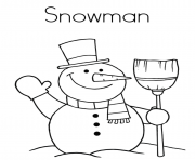 christmas winter snowman free2d97