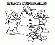 pinocchio christmas snowman